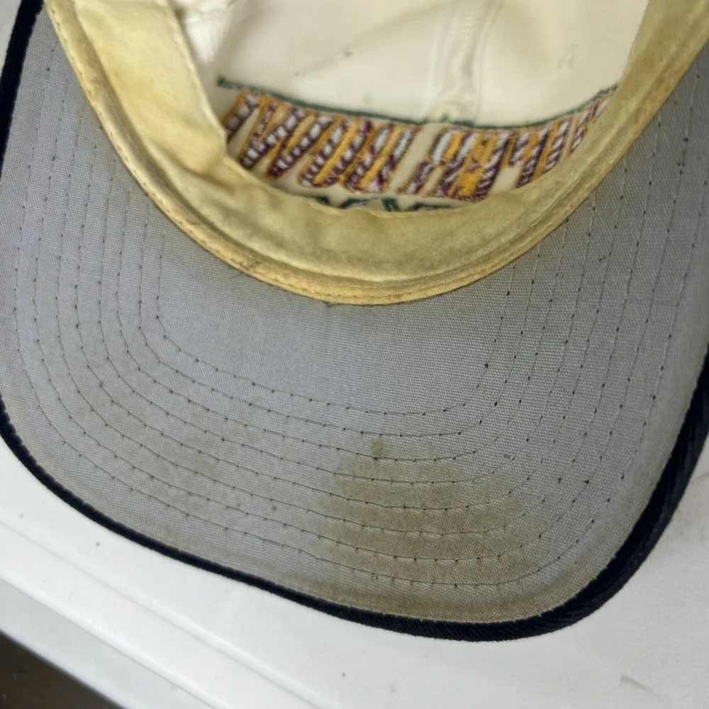 Vintage 1997 Super Bowl XXXI Patriots Packers Snapback Hat New Orleans